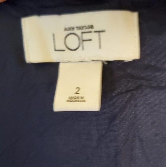 Ann Taylor Loft Floral Shift Dress Size XS - Picture 9 of 9